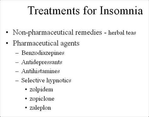 medication for insomnia